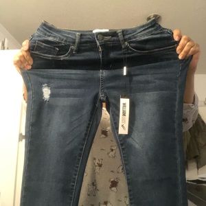 Women jeans super stretchy skinny style